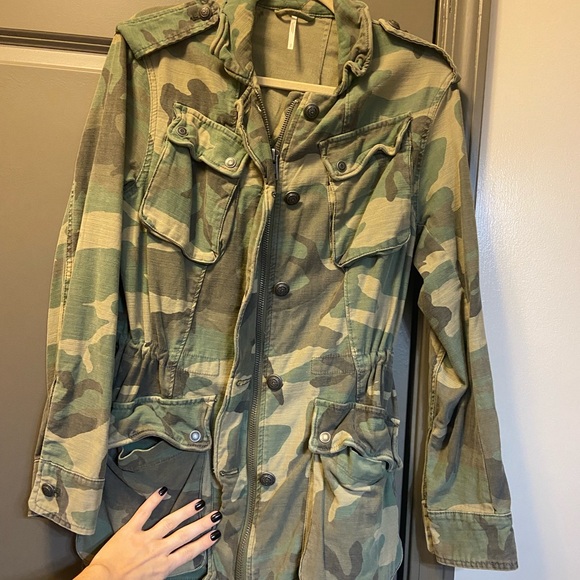 Free People Not Your Brother’s Camo Jacket - Picture 5 of 6